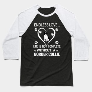 Border Collie Lovers Baseball T-Shirt